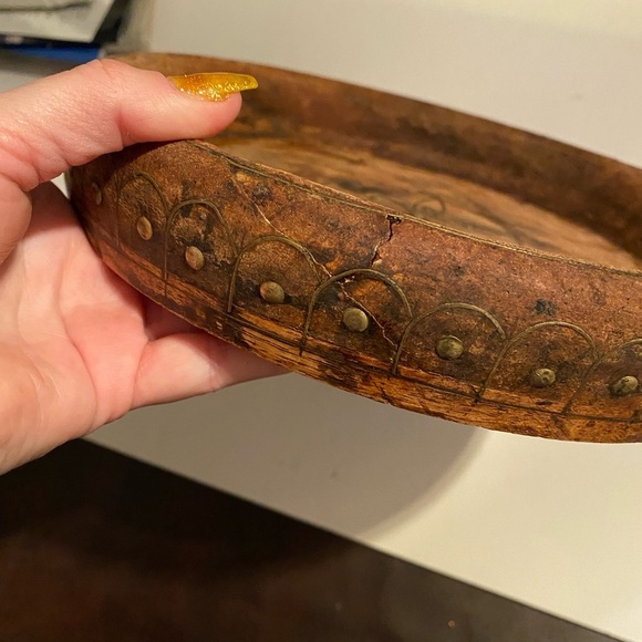 Vintage wooden ashtray - Picture 6 of 9